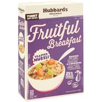 hubbards fruitful breakfast toasted fruit muesli  650g