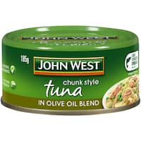 john west tuna in olive oil 185g