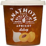 anathoth farm chutney apricot 410g