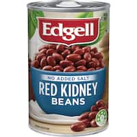 edgell beans red kidney no added salt 400g