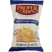 proper crisps potato chips marlborough sea salt 150g