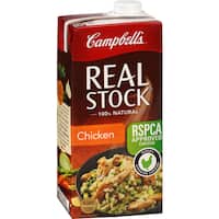 campbells real stock chicken stock liquid 1L