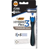 bic hybrid flex 3 disposable shavers  5pk
