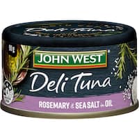 john west deli tuna rosemary & sea salt 90g