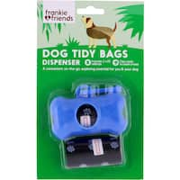 frankie & friends pet hygiene dog tidy bag dispenser & refil 2 x 25pk