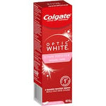 colgate optic white teeth whitening toothpaste enamel white 95g