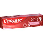 colgate optic white toothpaste enamel white teeth whitening 140g