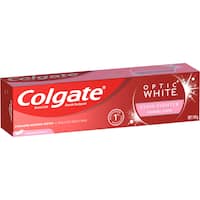 colgate optic white toothpaste enamel white teeth whitening 140g