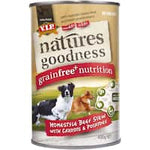 vip natures goodness dog food beef with carrot potato 400g