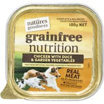 natures goodness grain free dog food chicken, duck & vegetables 100g