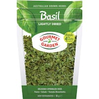gourmet garden basil lightly dried 10g