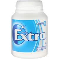 wrigleys extra chewing gum peppermint 46 pieces 64g