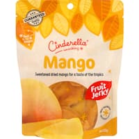 cinderella mango dried 125g