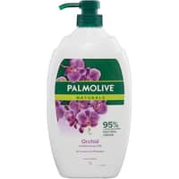 palmolive naturals body wash milk & wild orchid shower gel 1L