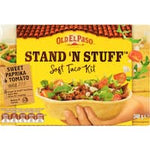 old el paso stand n stuff mexican soft taco kit mild 348g
