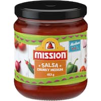 mission mexican medium salsa 453g