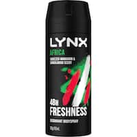 lynx male bodyspray deodorant africa 165mL