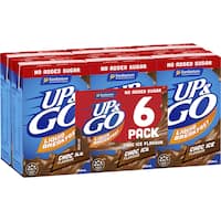 sanitarium up & go breakfast drink chocolate no added sugar 6pk