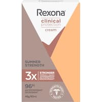 rexona women clinical protection antiperspirant summer strength 45mL