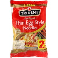 trident egg noodles thin 400g 2pk