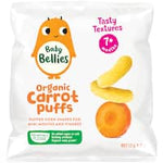 baby bellies organic baby snacks carrot puffs 12g