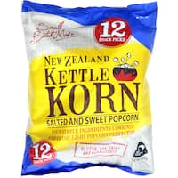 nz kettle korn popcorn 204g 12pk