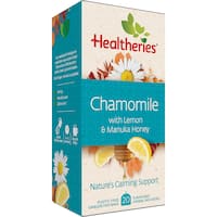 healtheries herbal tea chamomile lemon & honey 20pk