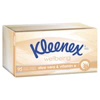 kleenex extra care tissues aloe vera 95pk