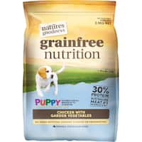 natures goodness dry puppy food gluten free chicken & vege 2.5kg