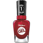 sally hansen miracle gel nail polish rhapsody red 15mL