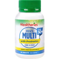 healtheries mens multi one a day for 50+ 60pk
