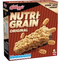 kelloggs nutrigrain cereal bars original 144g 6pk