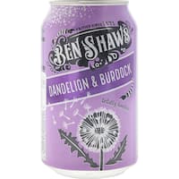 ben shaws british dandelion & burdock 330mL