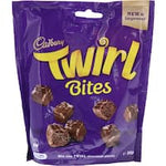 cadbury twirl share pack bites 135g