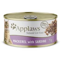 applaws cat food mackerel & sardines 70g