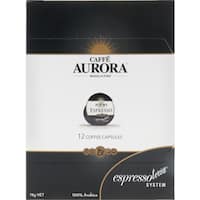 espressotoria aurora coffee pods espresso 78g 12pk
