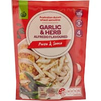 countdown pasta dish garlic & herb alfredo 125g