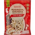 countdown pasta dish chicken mushroom & garlic 125g