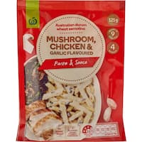 countdown pasta dish chicken mushroom & garlic 125g