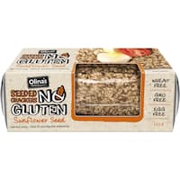 olina's gluten free crackers sunflower seed 100g