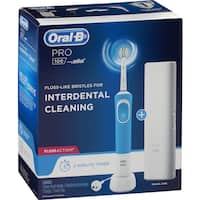 oral b pro 100 electric toothbrush floss action 1pk