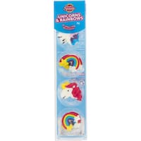 dollar sweets cake decorations unicorns & rainbows 9g 12pk