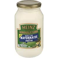 heinz seriously good mayonnaise olive oil 470g