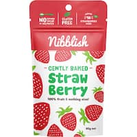 nibblish strawberries gently baked 80g
