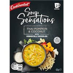 continental sensations instant soup thai pumpkin & coconut 62g 62g