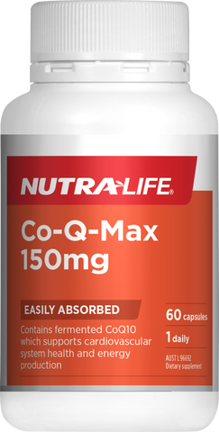 Nutralife CoQ10 Max 150mg 60s