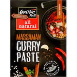 exotic food all natural cooking sauce massaman curry paste 50g