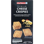 euro patisserie crackers cheese crispies 100g