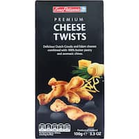 euro patisserie crackers cheese twists 100g