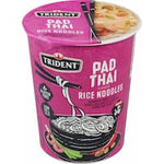 trident instant noodles cup pad thai rice noodles 55g